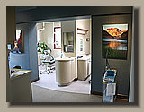 A patient room at Sedona Dental Arts