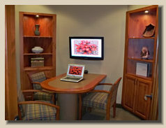 Sedona dentist and new patient consultation room