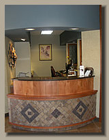 Reception area at Sedona Dental Arts